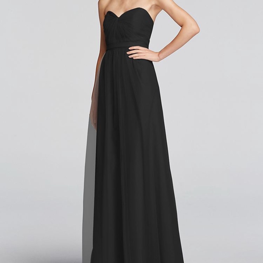 Black bridesmaid dress